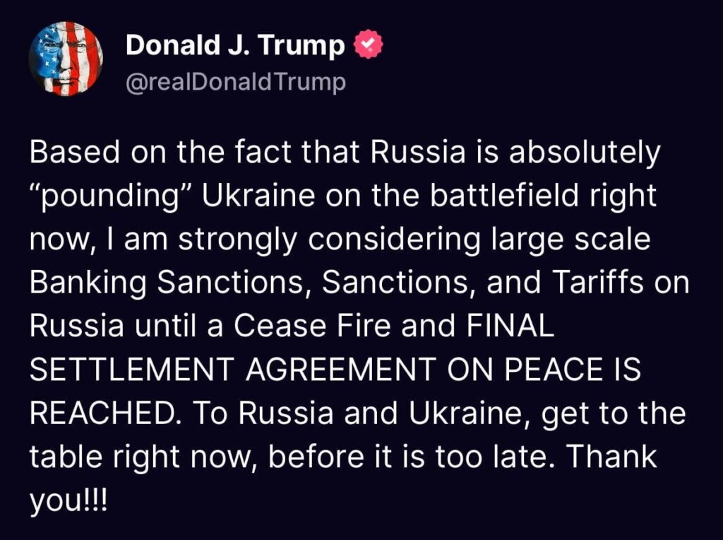 トランプは、ロシアの新しい制裁を怖がらせます