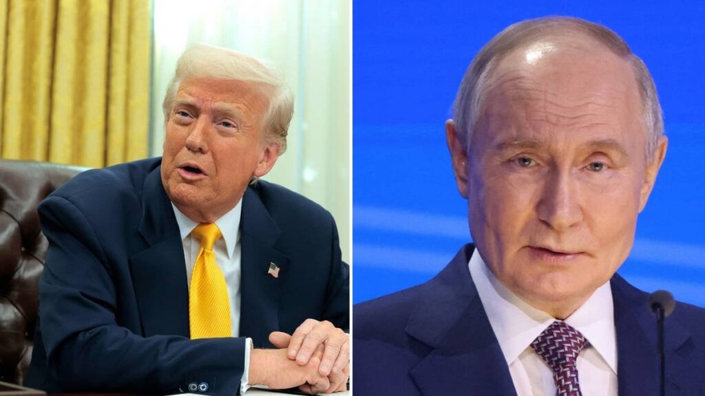 プーチンは、ロシアが「効果的に拒否した」と主張しているため、ランドマークのトランプが話す数時間後にエネルギープラントにヒットします - 誰かが確認できますか？
