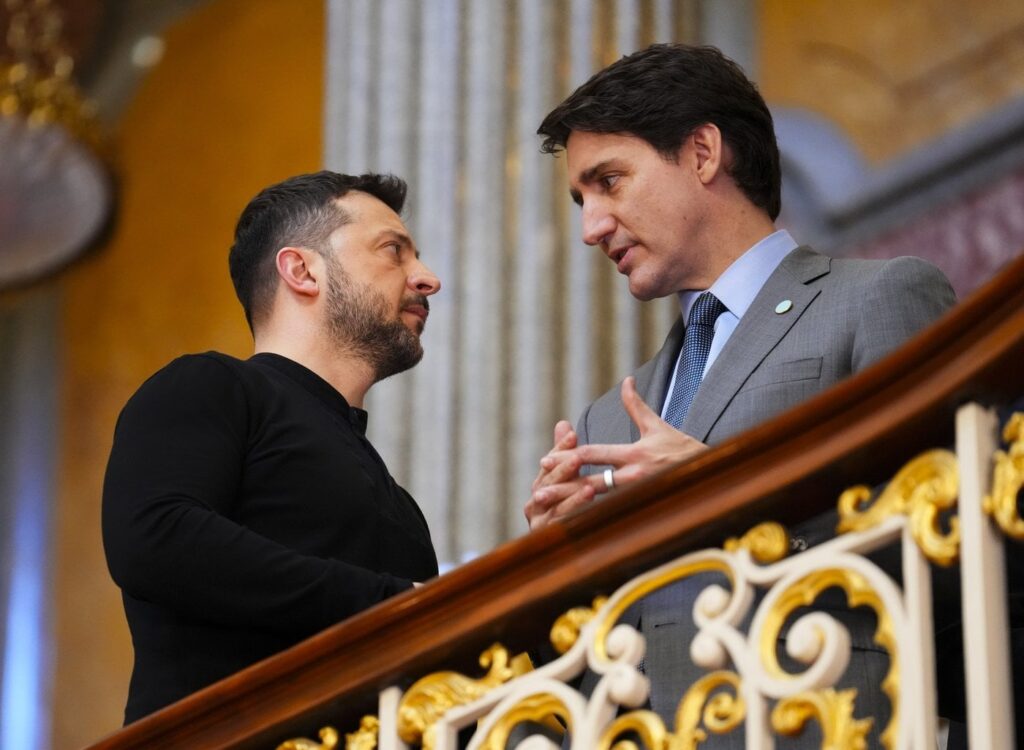 トルドーはヨーロッパのセキュリティでロンドンサミットを締めくくるとZelenskyyを頑固に擁護します