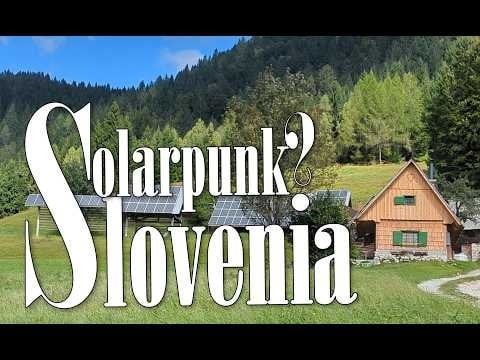 スロベニアを通るソーラーパンクの旅