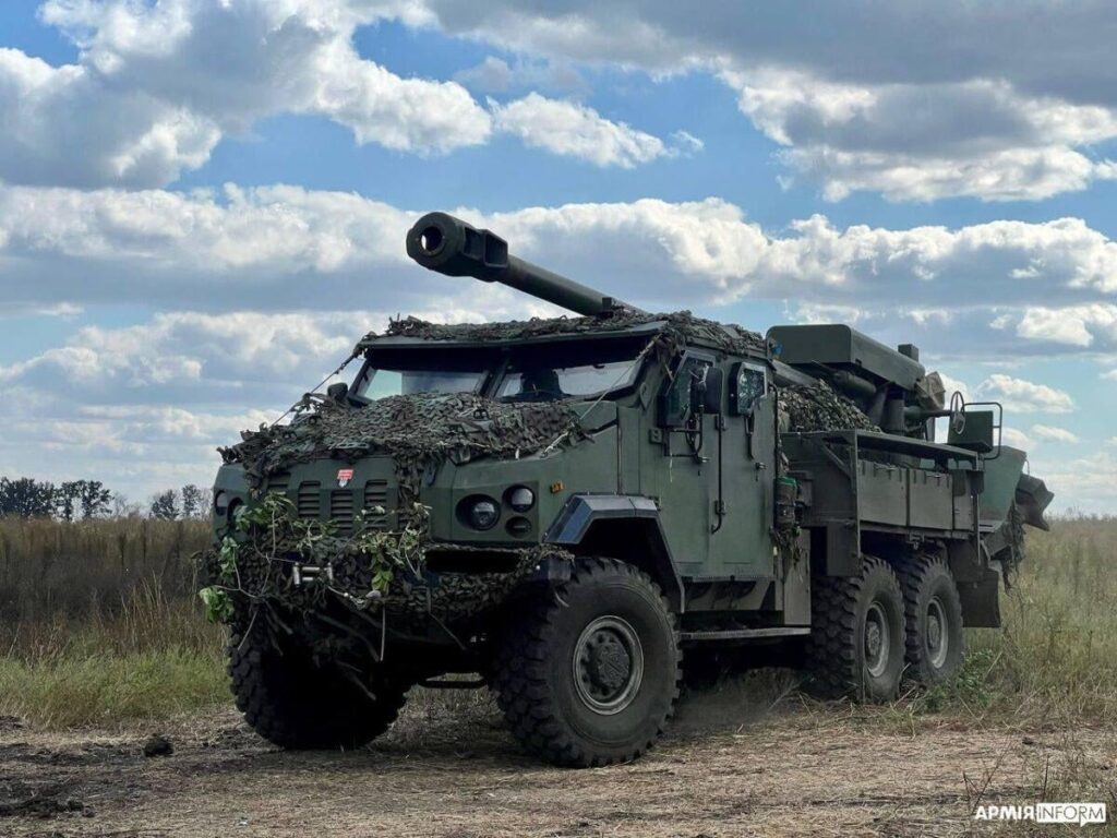 ウクライナはすぐに40のNATO-カリブル2S22«Bohdana»毎月、ウクライナの防衛産業のスポークスマンによって報告された1か月あたりの自己促進砲システムを生産することができます。 2025年3月