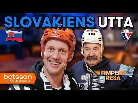 元プロのスウェーデンのホッケー選手（そして現在のNHL選手の父ウィリアム・エクランド）がブラチスラバを訪問します
