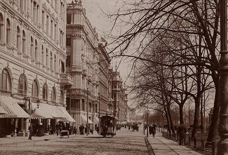 1891年のヘルシンキ