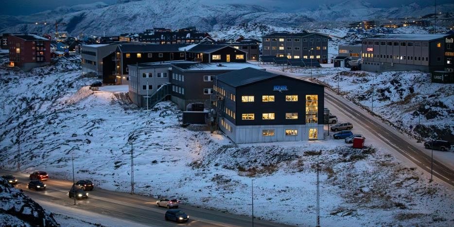 デンマークのラジオ新聞は一時的に閉鎖されています [I Grønland]