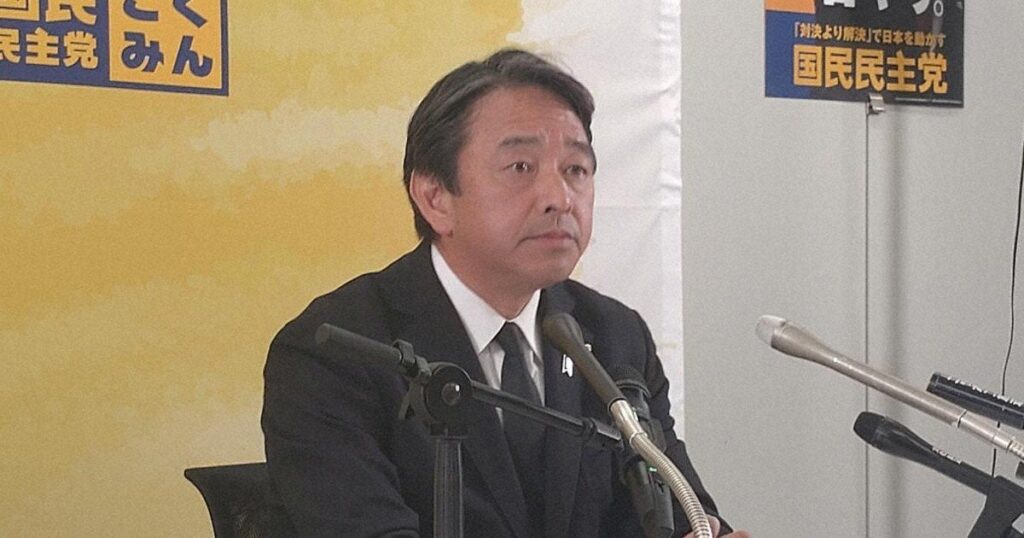 国民・榛葉氏「本当に遺憾」 立憲・杉尾氏の「世論誘導」発言を批判 ― 特定政党や政治家批判や持ち上げ「クラウドワークス」上で行われていると指摘