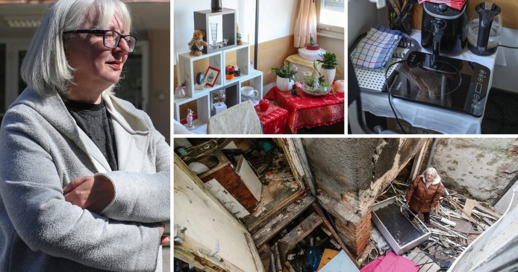 ガブリエルは地震から5年間彼女の家を待っていました：「10枚のクエア - フットホステルルームは私が持っているすべてです」
