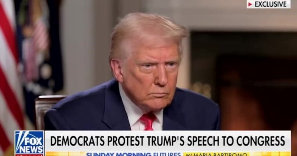 トランプは、関税による痛みに対する衝撃的なフォックスのプッシュバックを取得します：「市場は減少しています」