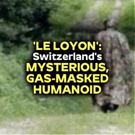「Le Loyon」：スイスの神秘的でガスマスクされたヒューマノイド