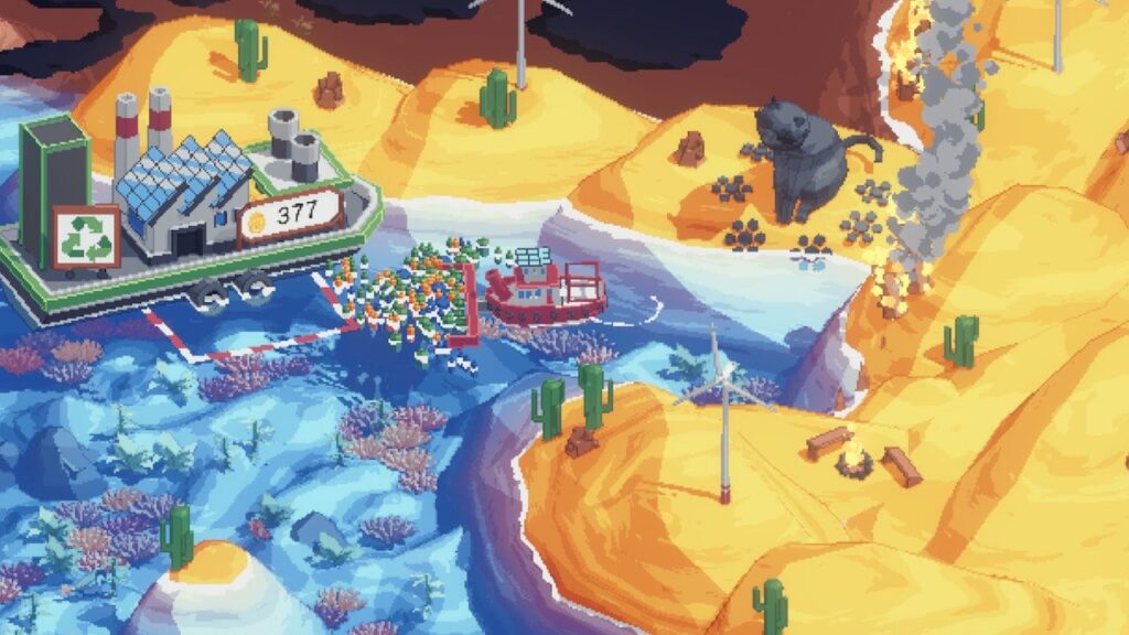 海洋ゴミ掃除ゲーム『Spilled!』3月27日配信へ。開発者も船上生活しながら手がける、汚れまくりの海すっきり浄化ゲーム - AUTOMATON