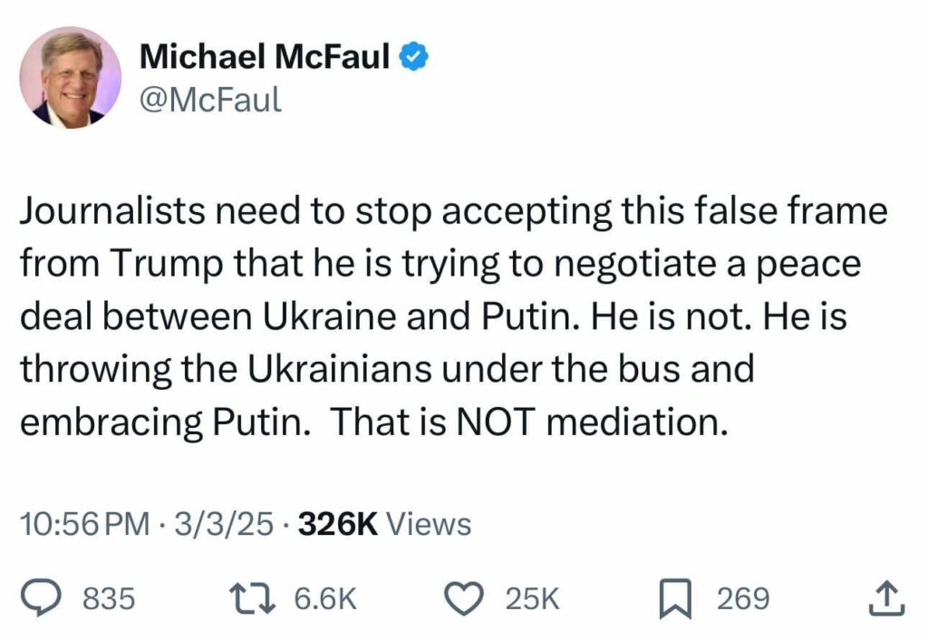 元米国大使ロシア