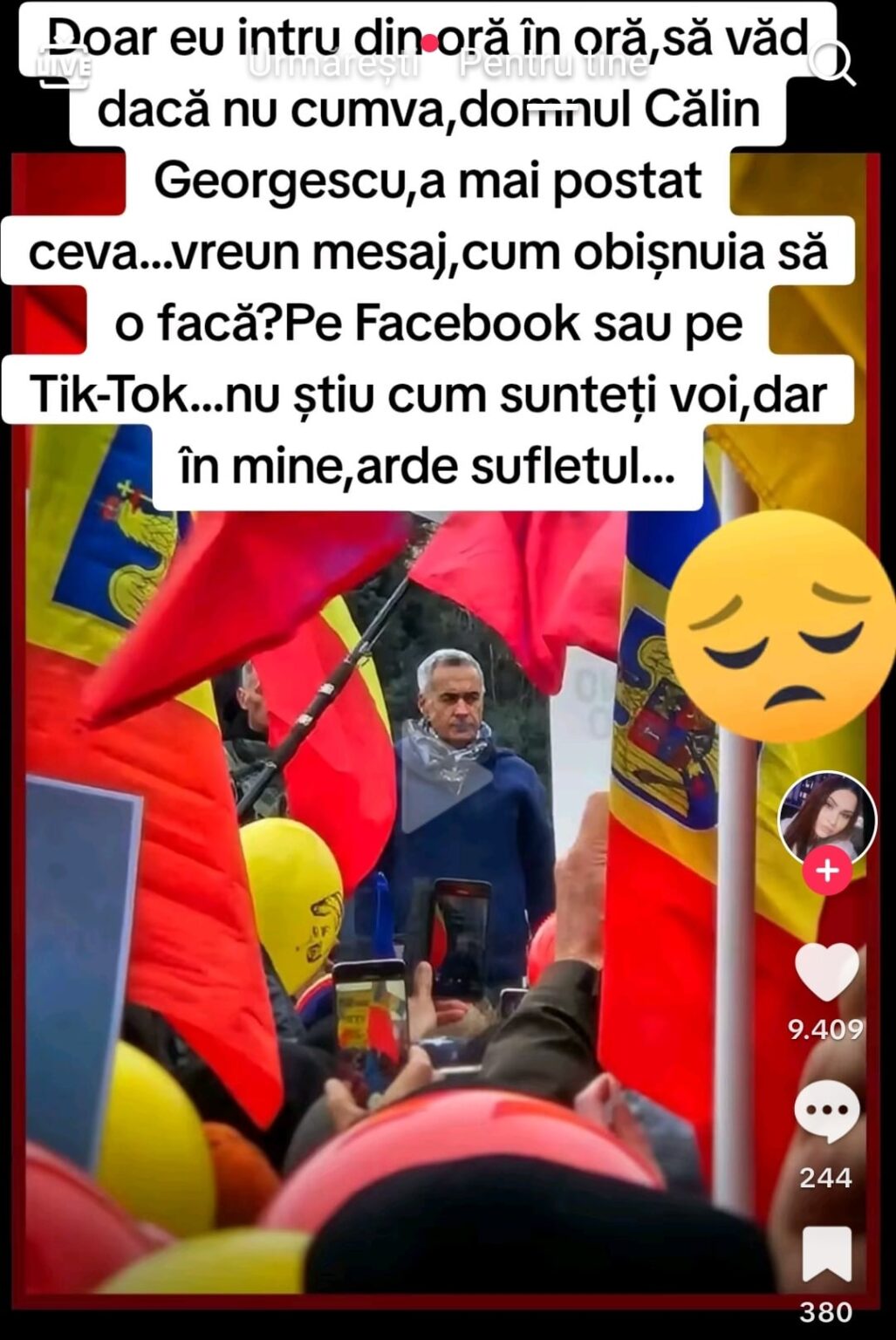 最愛の大統領カリン・ジョージクの苦しみ、涙、憧れ