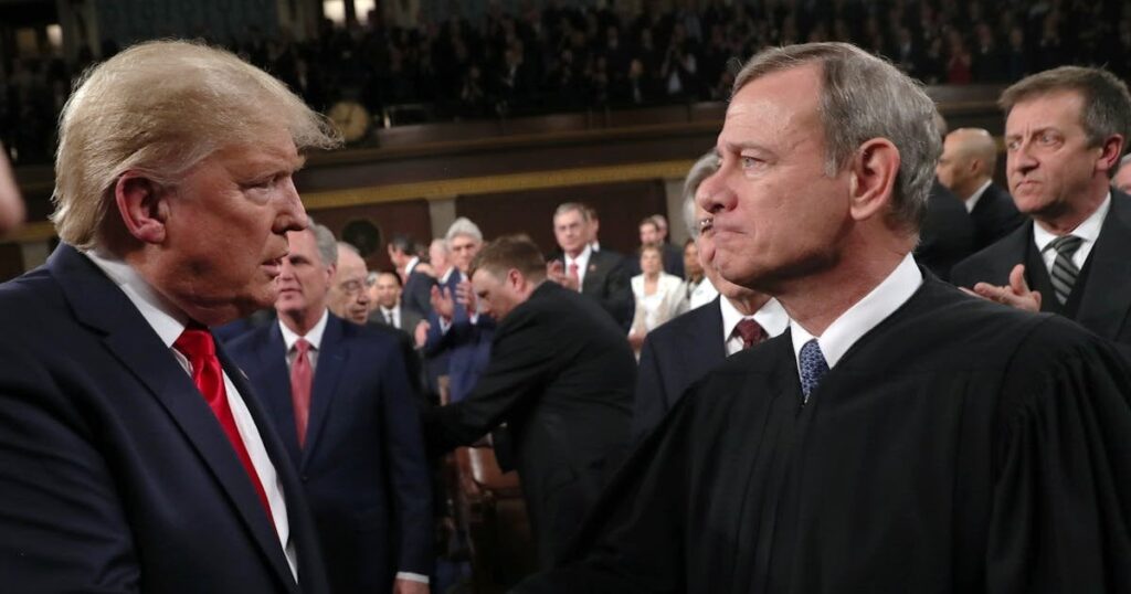 ジョン・ロバーツは、弾each裁判官への呼びかけの後にトランプに警告する：最高裁判所の最高裁判事はまれな公式声明を出した。