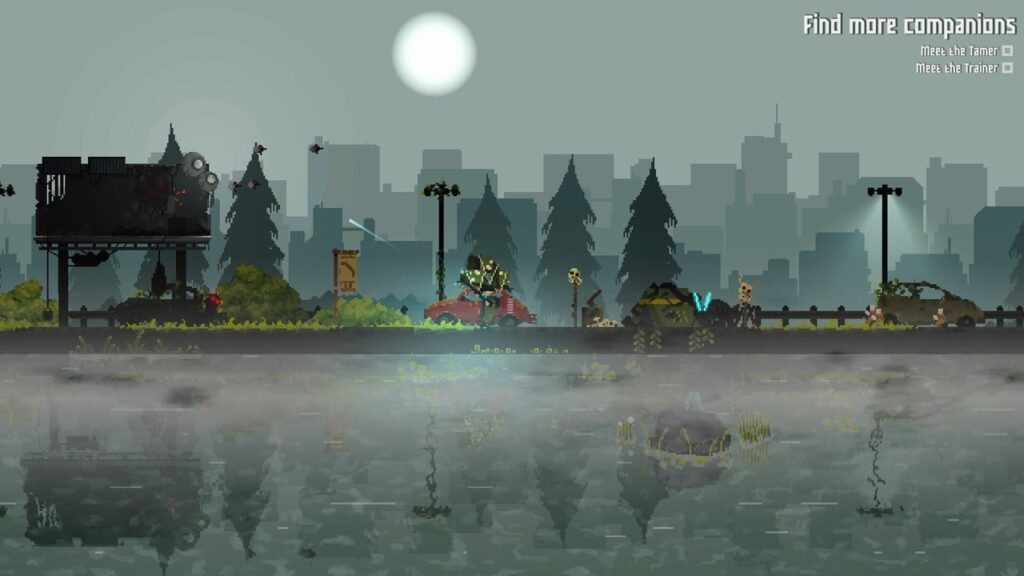 火を守り続ける2D荒廃世界サバイバル『The Ember Guardian』Steam向けに発表。拠点防衛と探索に役立つのは傭兵とトラップ、そして犬 - AUTOMATON