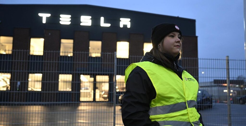 マスクの劇の後、テスラストライキへのサポートは成長しています