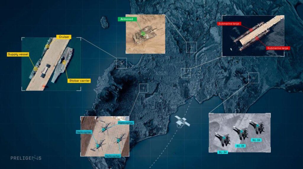フランスの会社Safran.aiはウクライナのフランスの衛星画像を分析します