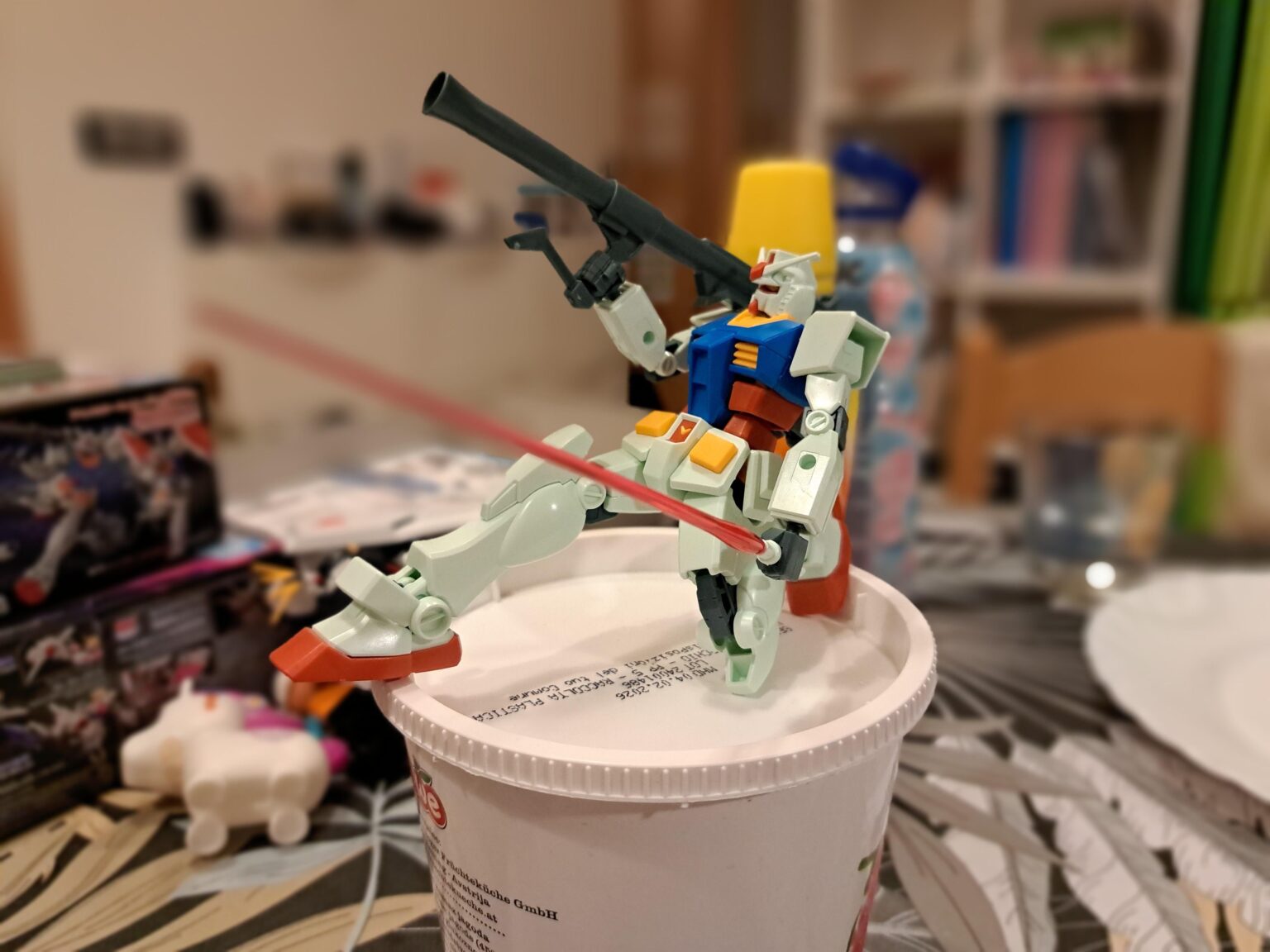 最初に組み立てられたガンダム！