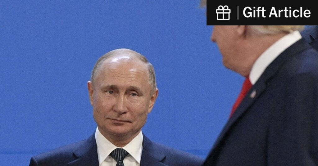 トランプとプーチンがウクライナについて一言も言っているとは思わない