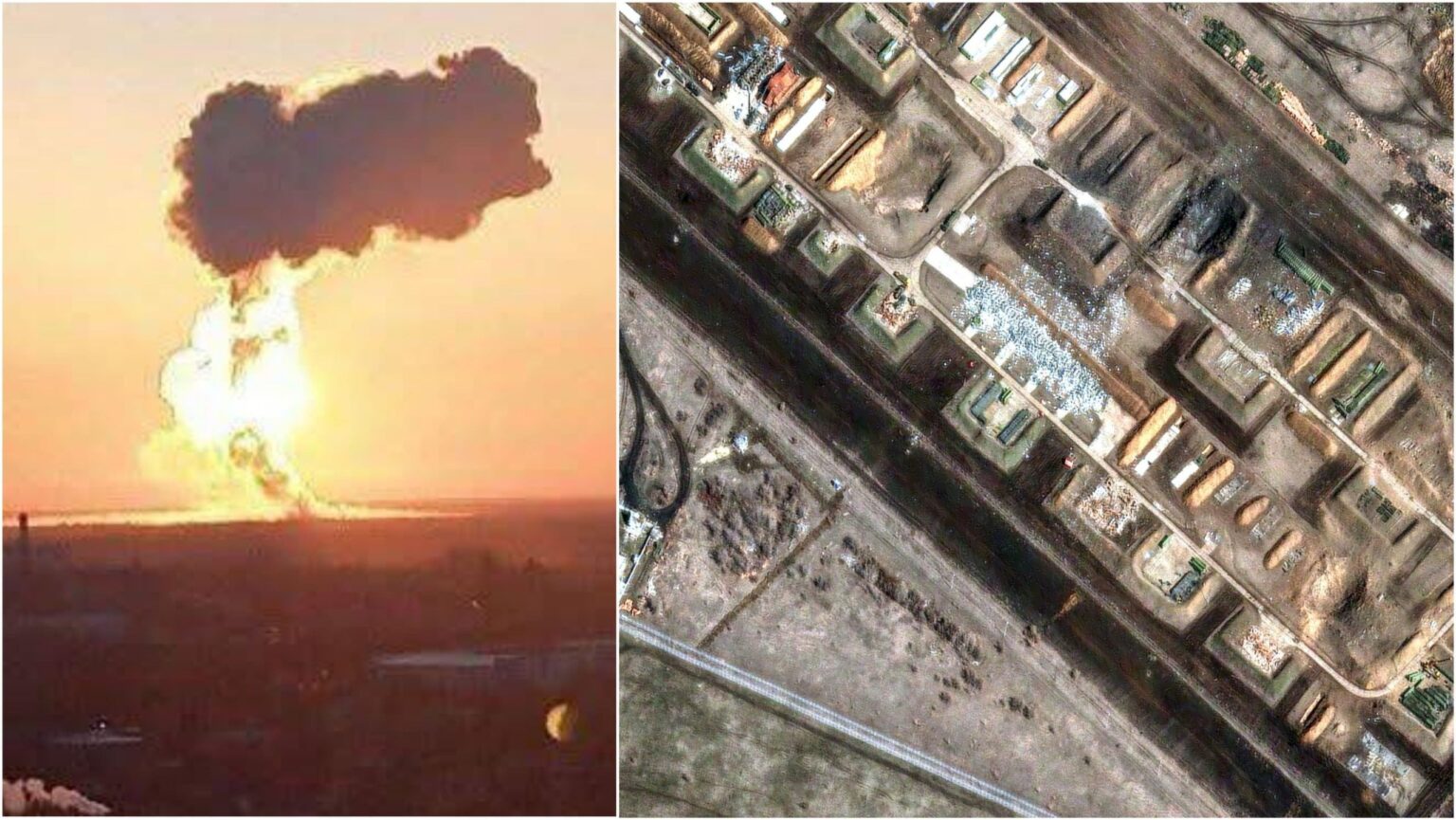 一般スタッフ：96クルーズミサイルがロシアのエンゲルス2軍事ベースで破壊されました