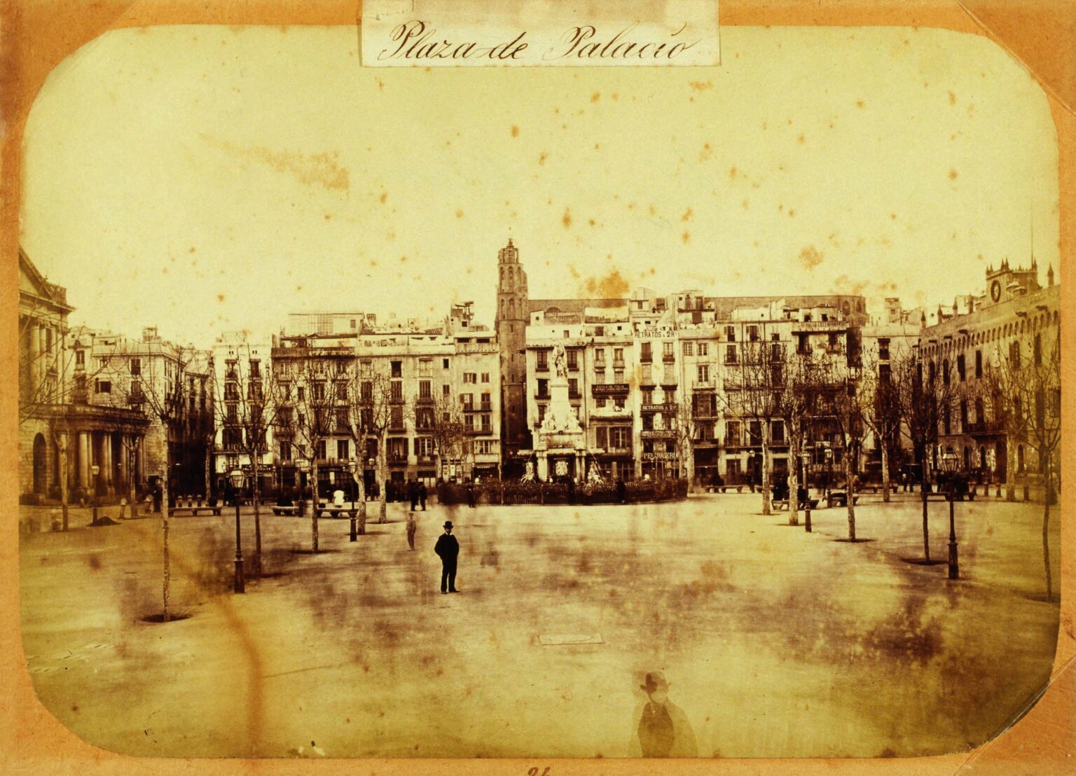 スペインで撮影された最初の写真。バルセロナ、1839年11月10日。