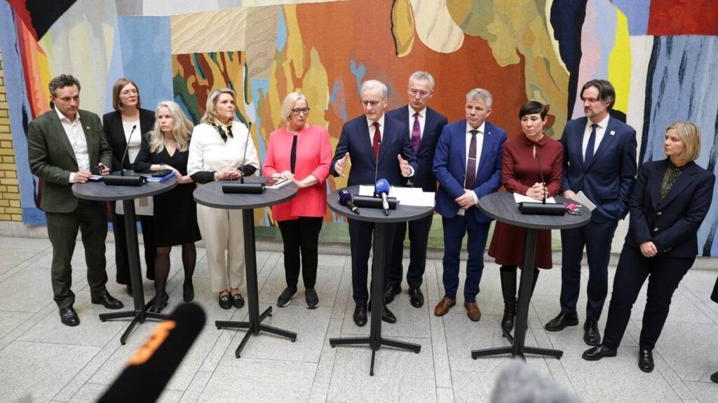 ノルウェー議会は、2025年の8,50億ノルウェークローナー（46億ドル）に850億のノルウェークローナー（78億ドル）にウクライナへの援助を増やすことに同意しました。