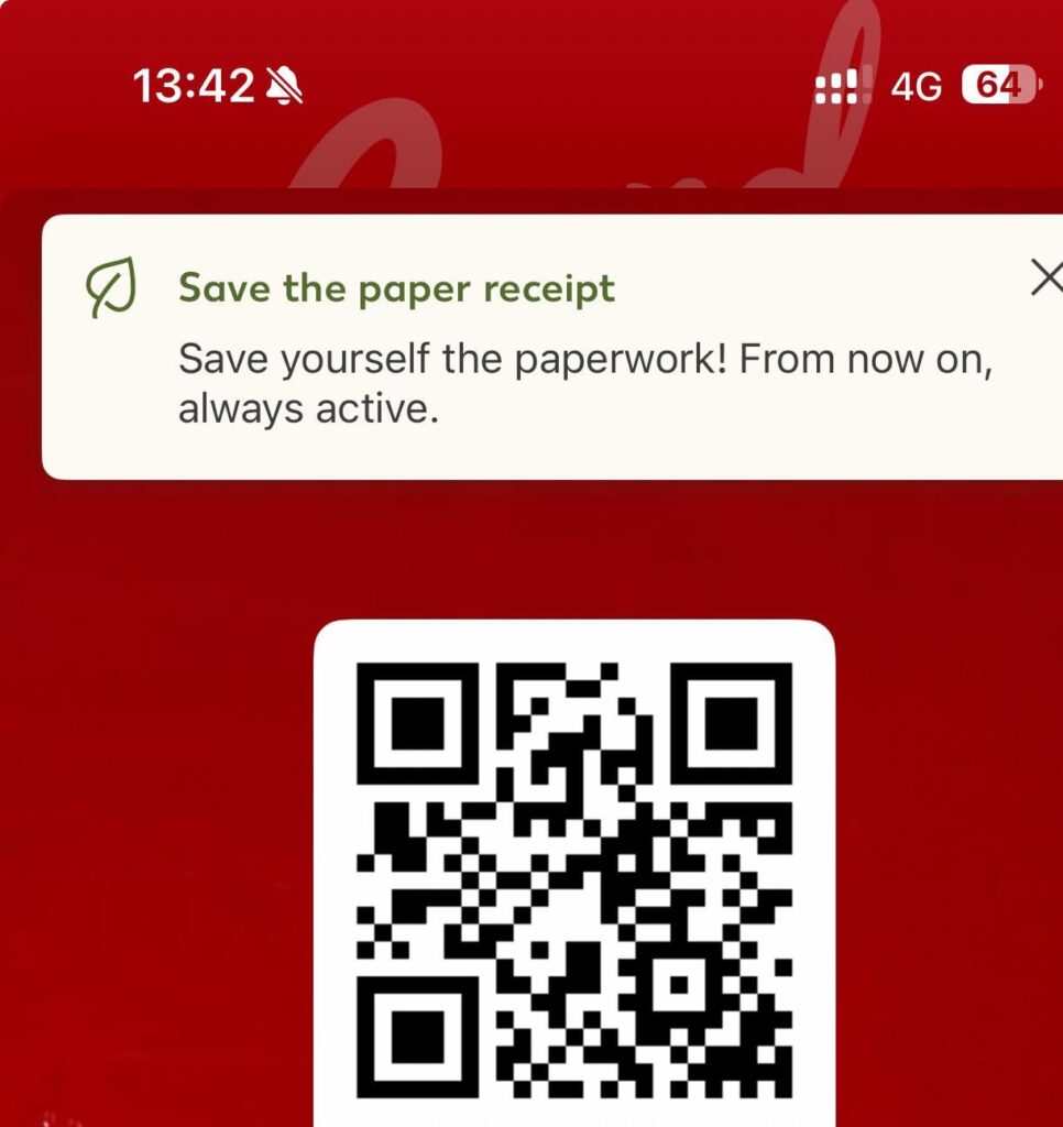 Geman Kaufland Card QRコード