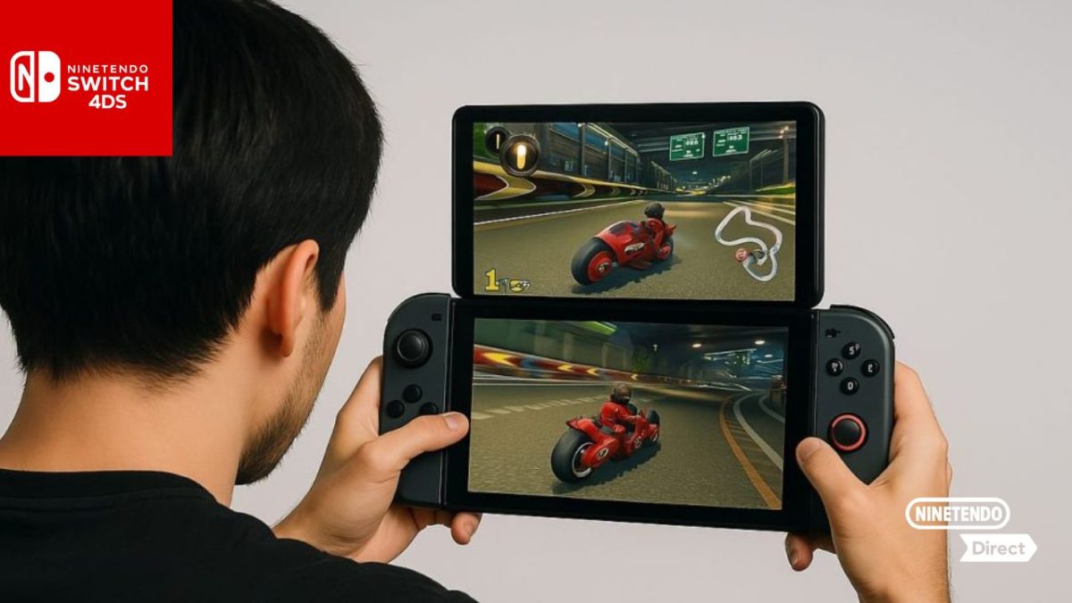 [速報] 折りたたみ式で画面サイズ4倍の「Ninetendo Switch 4DS」発表、同時発売タイトル3種も判明 (5)