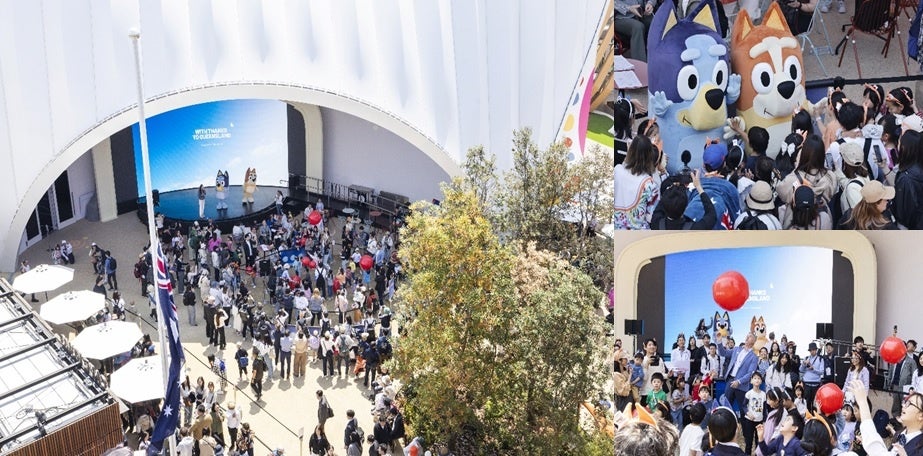 ～オーストラリア北東部、クイーンズランド州～ オーストラリア発の人気アニメ「ブルーイ」EXPO 2025大阪・関西万博にブルーイとビンゴが登場Keepy Uppyゲームを開催 - PR TIMES