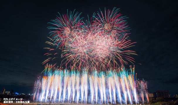 東京ドイツ村 FIRE DRONE FANTASIA～ 花火とドローンと音楽の饗宴 ～