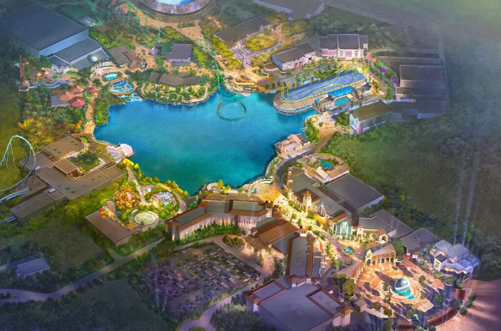 欧州初の「ユニバーサル」テーマパーク、英国で2031年に開園予定 - Bloomberg