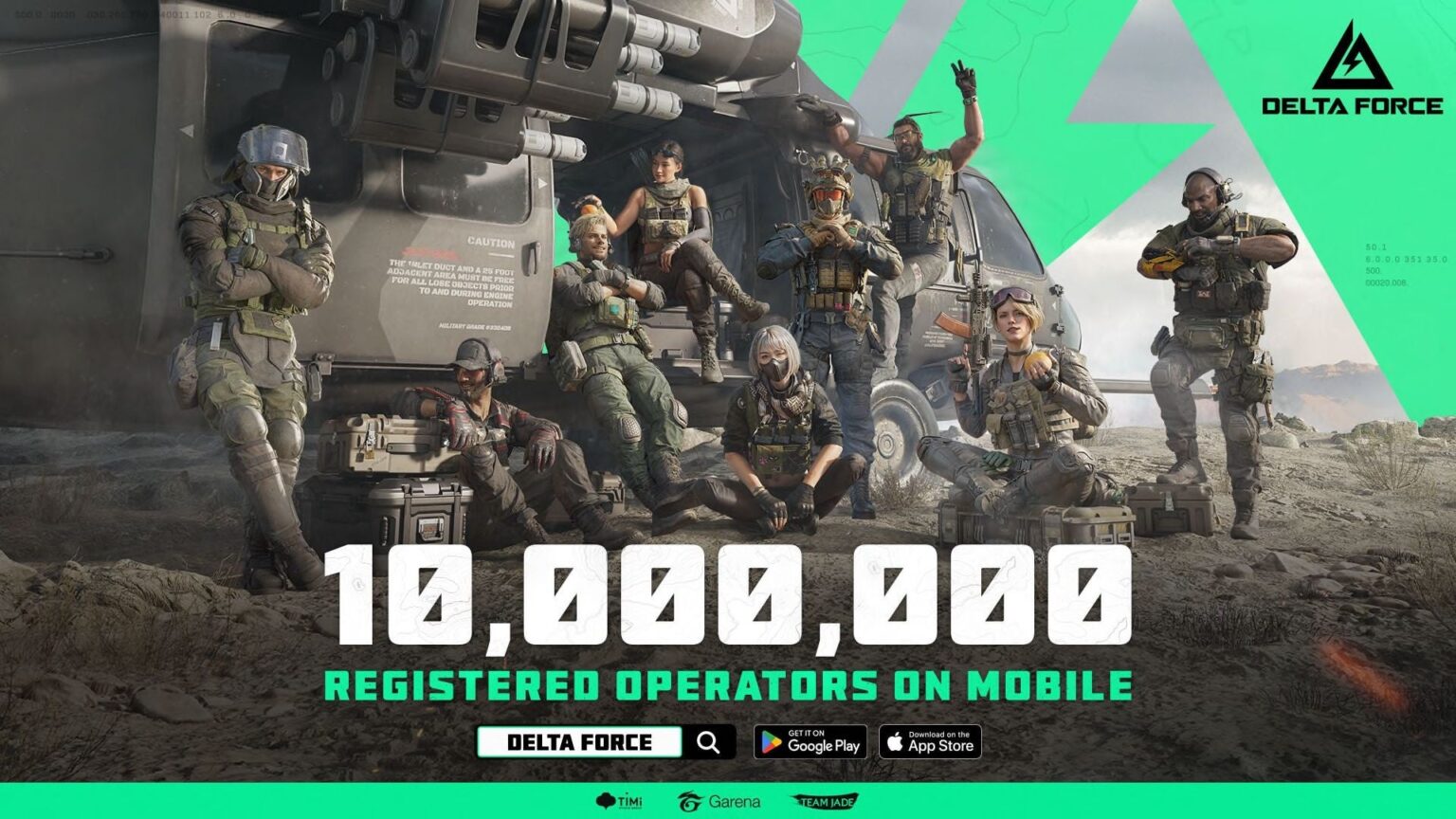 『Delta Force』モバイル版世界的大ヒットを記録！感謝を込めた記念イベント「デルタまつり」が開催！ | Proxima Beta Pte. Ltd.のプレスリリース