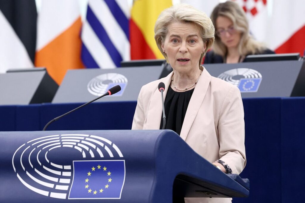 欧州委員長、米国の相互関税実行なら「強力な報復策用いる」考え示す - Bloomberg