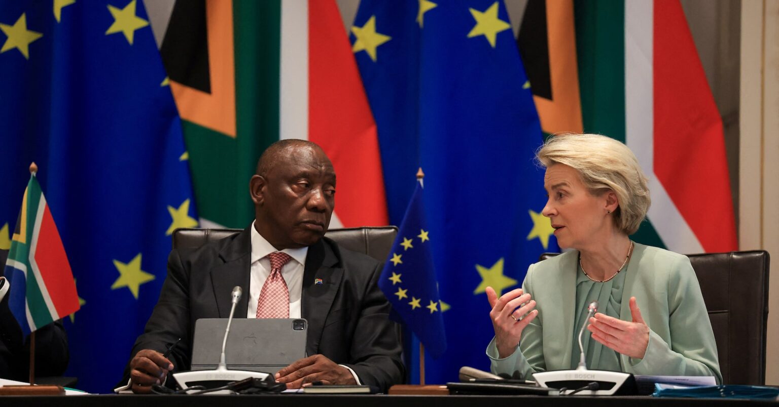 EU、南アに51億ドル規模の投資表明 対米関係悪化で連携 | ロイター EU、南アに51億ドル規模の投資表明 対米関係悪化で連携 | ロイター