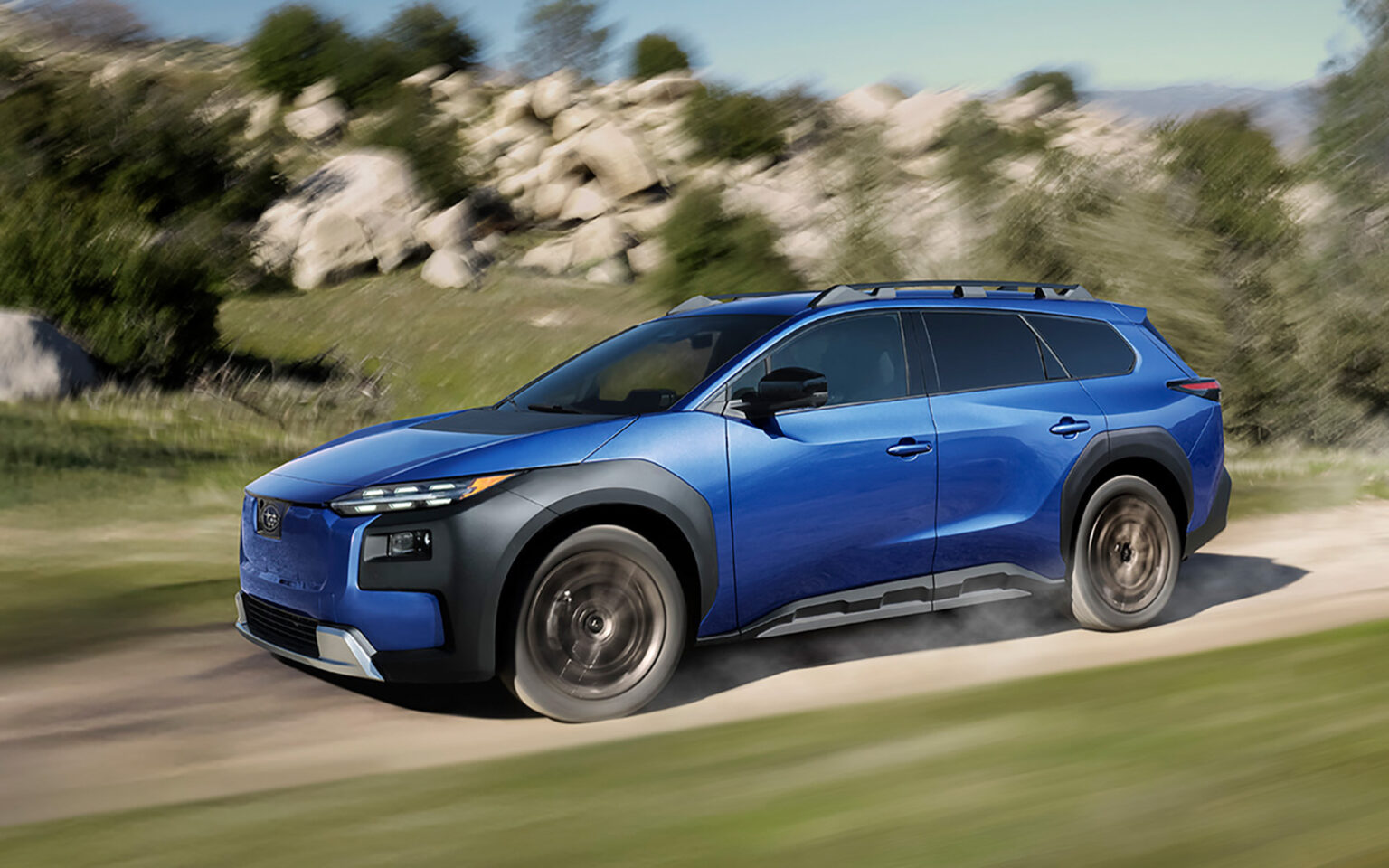 スバル、バッテリEV第2弾の新型SUV「TRAILSEEKER」をニューヨークモーターショー2025で世界初公開 - Car Watch