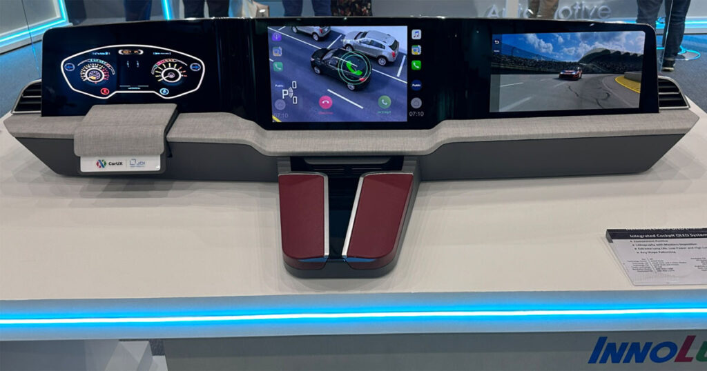 JDIのeLEAP、InnoluxがTouch Taiwan 2025にて車載ディスプレーとして披露 | TECH+（テックプラス）