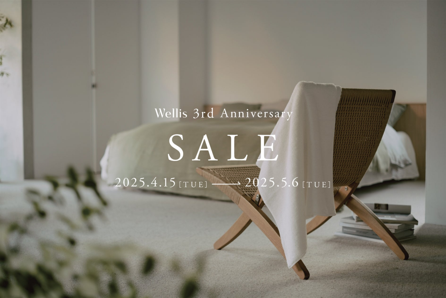【祝・3周年】Wisteria Consultingが手がけるライフスタイルブランド「Wellis」がブランドデビュー3周年！ | Wisteria Consulting 株式会社のプレスリリース