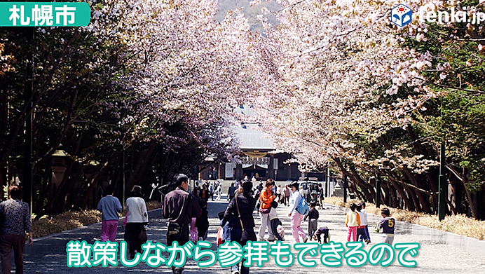 札幌市　円山公園　北海道神宮