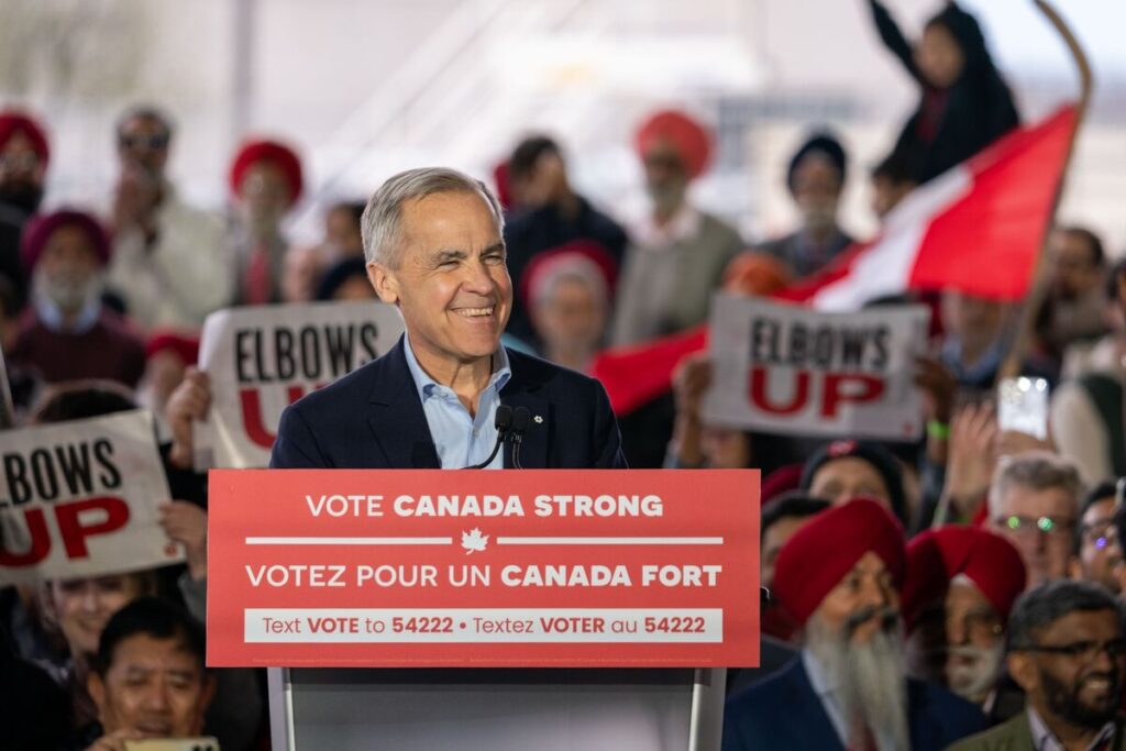 カナダ総選挙、与党・自由党が勝利の見通し－主要ネットワーク - Bloomberg