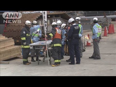 【速報】川崎市の解体工事現場で落下事故 作業員5人けが 救出作業続く(2025年4月28日)