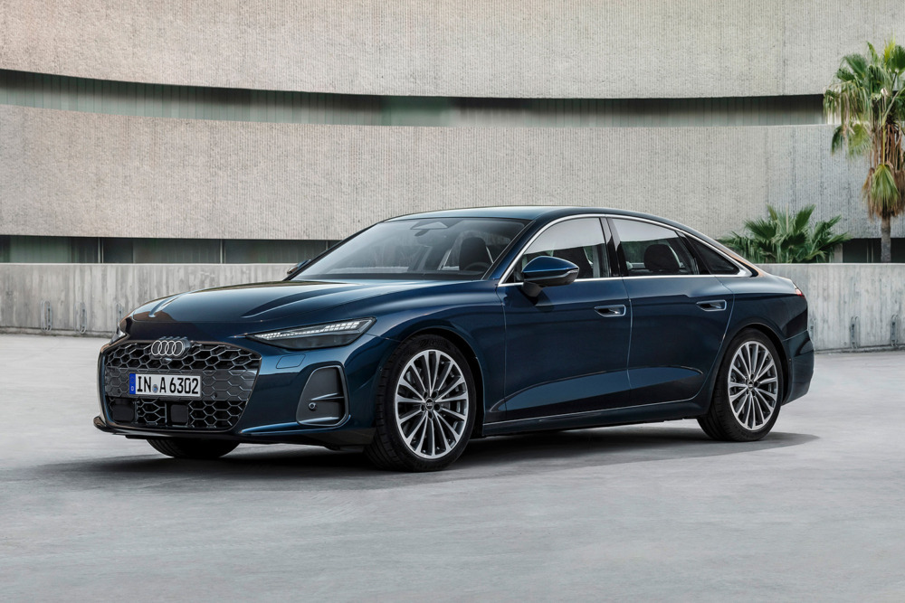 欧州で販売が開始される新型アウディA6セダンのマイルドハイブリッドモデル。