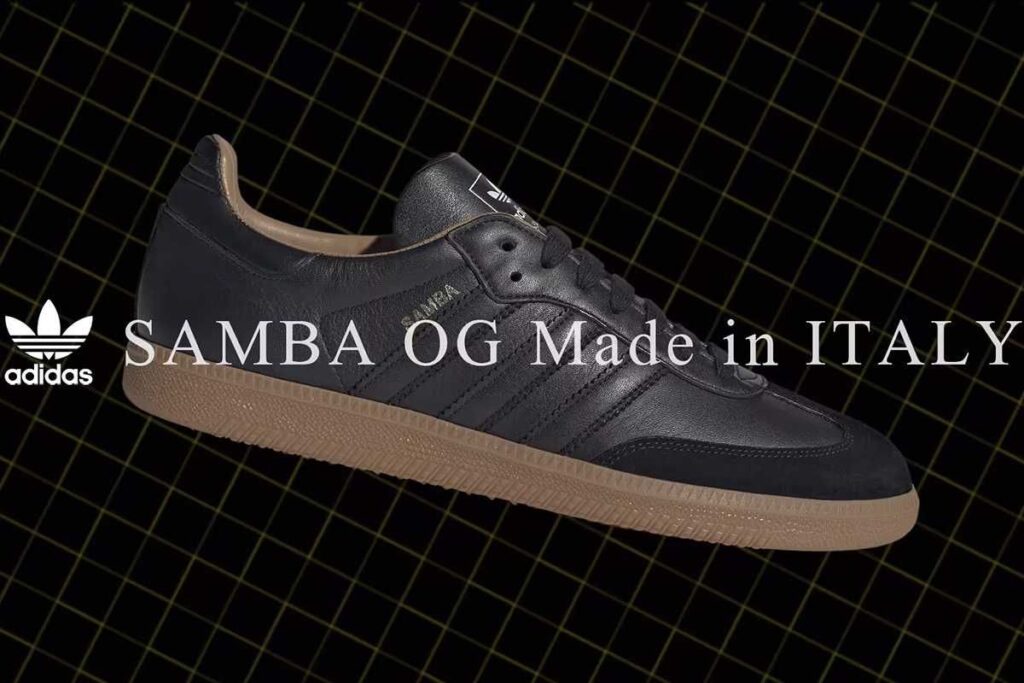 2/16発売｜adidas Originals Samba OG Made in Italy "Core Black/Gum"｜抽選/販売/定価情報 1枚目