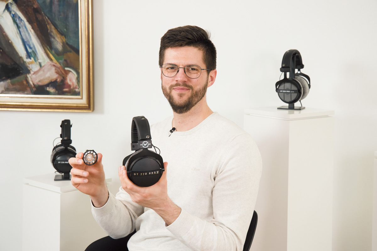 beyerdynamicの音響設計エンジニア、アンテ・ビヒャイ氏
