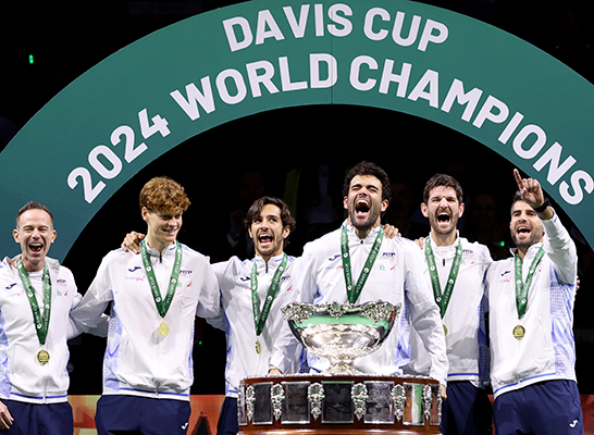 デ杯 イタリアが連覇達成 – テニスニュース – テニス365 | tennis365.net デビスカップファイナルズ
