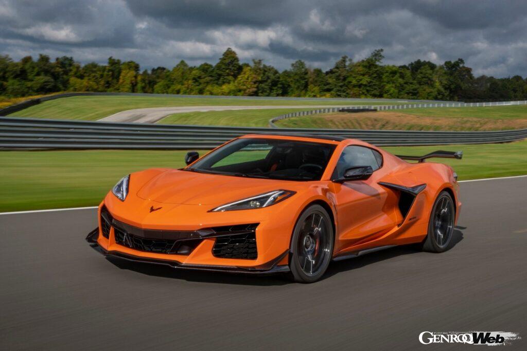 WECやIMSAで活躍する「シボレー コルベット Z06 GT3.R」は、シャシーやエンジンの多くを市販仕様と共用する。