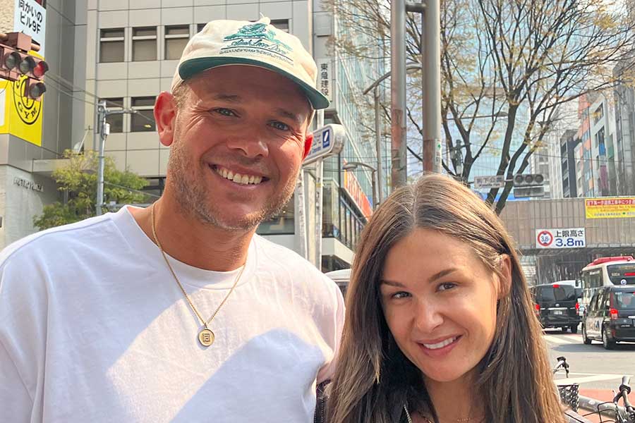 オーストラリアから来た（左から）ヒースさんとアリーさん【写真：Hint-Pot編集部】