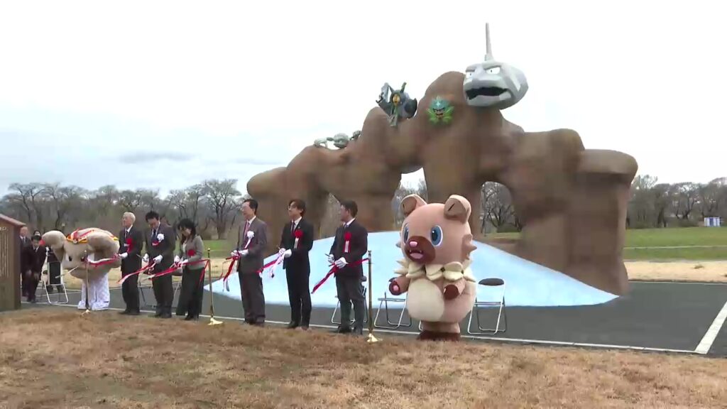 ポケモンの遊具が楽しめる公園がオープン 北上市の展勝地に完成 岩手県内で2カ所目（岩手めんこいテレビ） - Yahoo!ニュース - Yahoo!ニュース