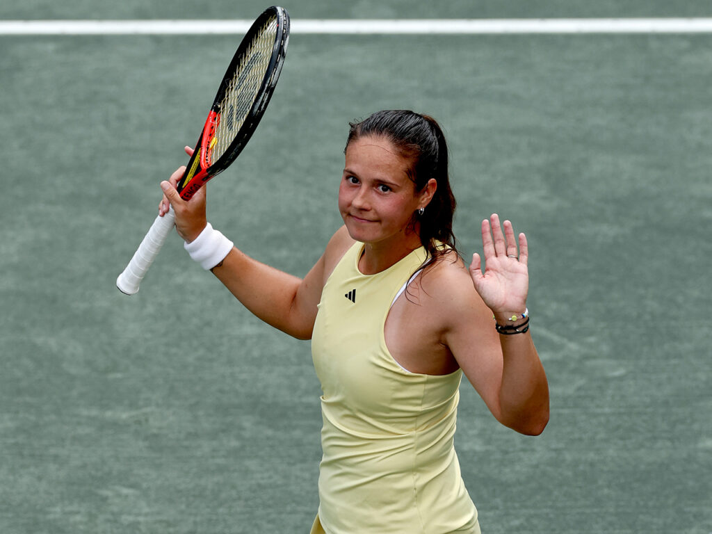 カサキナがオーストラリア国籍でプレーした最初の試合に快勝 [WTAチャールストン／テニス]（テニスマガジンONLINE） - Yahoo!ニュース