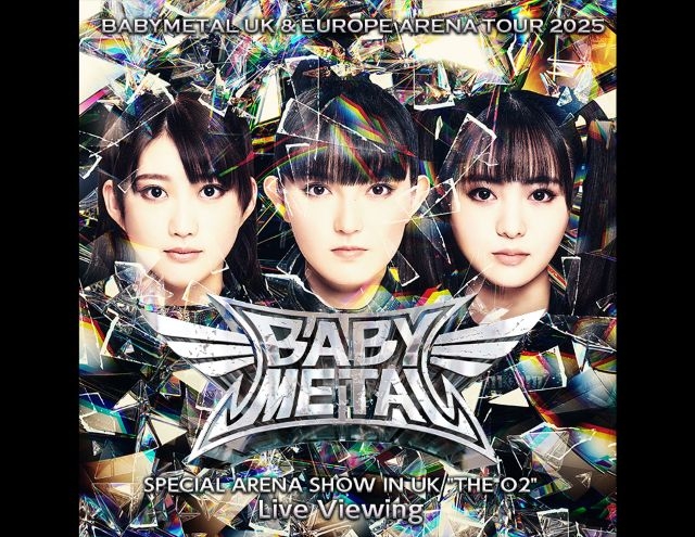 BABYMETAL 初のUK＆EUアリーナ・ツアー・ファイナルをイギリスTHE O2アリーナから映画館に生中継（CDJournal） - Yahoo!ニュース