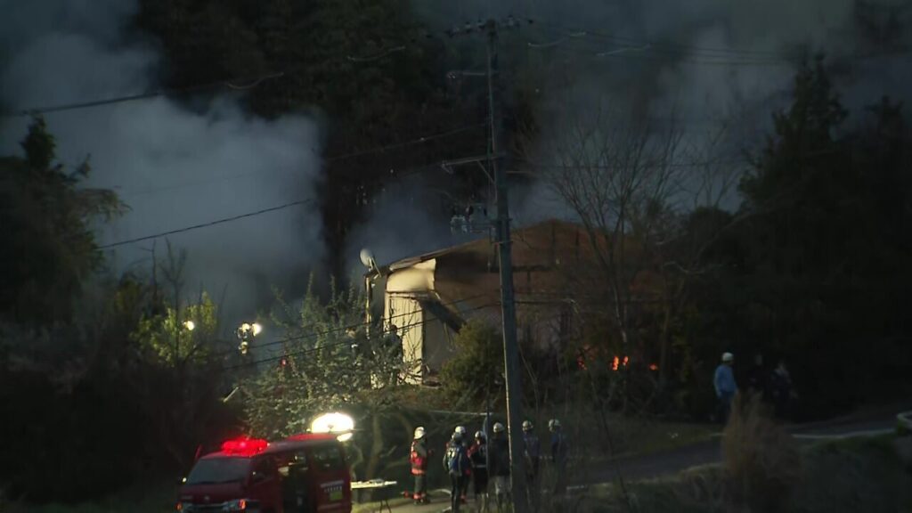 【速報】「煙と炎が見える」 村田町の住宅で火災 ポンプ車など６台で消火中〈宮城〉（仙台放送） - Yahoo!ニュース - Yahoo!ニュース