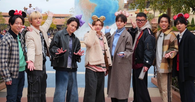 timelesz、東京ディズニーリゾートで“初尽くし”ロケ 大先輩・櫻井翔とも共演 - ORICON NEWS