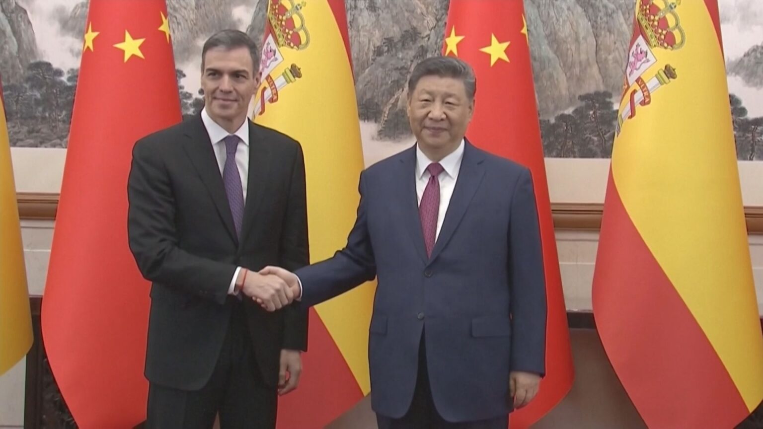中国・習近平国家主席とスペイン・サンチェス首相が会談「貿易秩序守るため協力」（TBS NEWS DIG Powered by JNN）